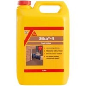 Sika 4 Rapid Setting Liquid Admixture 5L