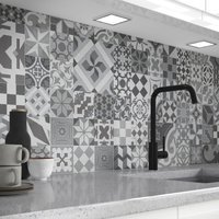 Wilsonart Alloy Wide Hob Panel Modern Victoria Grey 900 x 800 x 4mm