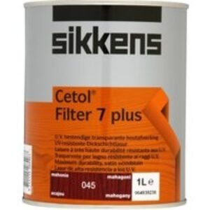 Sikkens Cetol Filter 7 Plus Woodstain Mahogany 1L