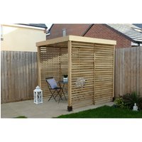 Forest Garden Modular Pergola Plus 6 Panels 2045 x 1970 x 1970mm