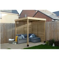 Forest Garden Modular Pergola Plus 4 Panels 2045 x 1970 x 1970mm