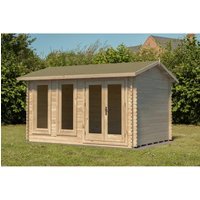 Forest Garden 4 x 3m Chiltern Cabin Single Glaze and Underlay