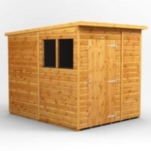 6 x 8 Power Pent Garden Shed