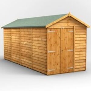 16 x 6 Power Overlap Apex Dbl Doors No Win
