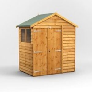 4 x 6 Power Overlap APEX, Double Doors