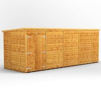 18 x 6 Power Windowless Pent Double Door