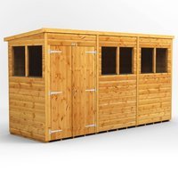 12 x 4 Power Pent Double Door