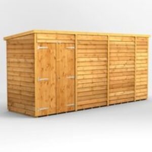 14 x 4 Power Overlap Pent Dbl Doors No Win