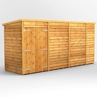 14 x 4 Power Overlap Pent Dbl Doors No Win