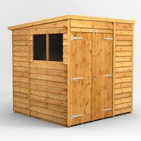 6 x 6 Power Overlap PENT, Double Doors