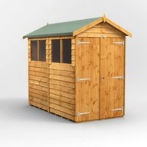 8 x 4 Power Overlap APEX, Double Doors