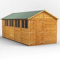 18 x 8 Power Apex Double Doors