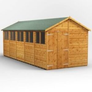 20 x 8 Power Apex Double Doors
