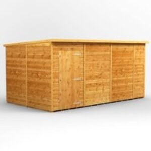 14 x 8 Power Pent Windowless Garden Shed