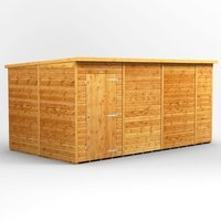 14 x 8 Power Pent Windowless Garden Shed