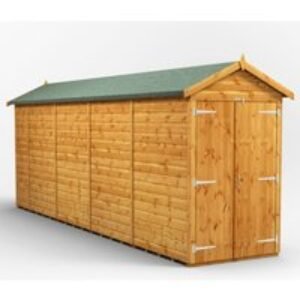 18 x 4 Power Windowless Apex Double Door