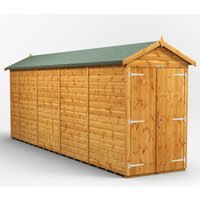 18 x 4 Power Windowless Apex Double Door