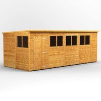 18 x 8 Power Pent Garden Shed