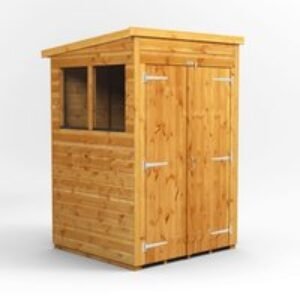 4 x 4 Power Pent Double Door