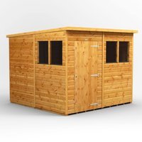 8 x 8 Power Pent Garden Shed