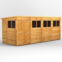16 x 6 Power Overlap PENT, Double Doors