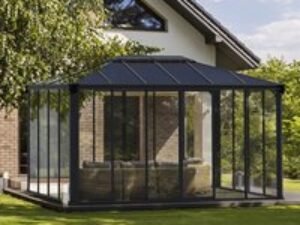 10' x 15' Palram Canopia Ledro 4300 Enclosed Gazebo (2.96m x 4.3m)