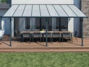 10x30 Palram Canopia Sierra Grey Patio Cover