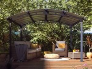 12' x 14' Palram Canopia Tucson 4300 Garden Gazebo (3.6m x 4.2m)