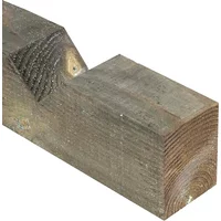 2.4m x 125mm x 100mm (3 x Notches) Post