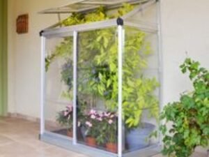 4'x2' Palram Canopia Lean To Small Wall Mini Greenhouse (1.2x0.6m)