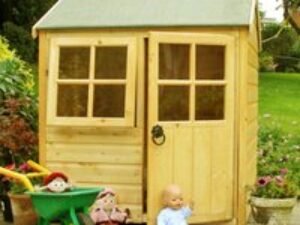 4 x 4 Shire Bunny Childrens/ Kids Wooden Garden Playhouse
