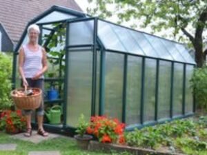 6'x12' Palram Canopia Rion EcoGrow Large Green Polycarbonate Greenhouse (1.8x3.6m)
