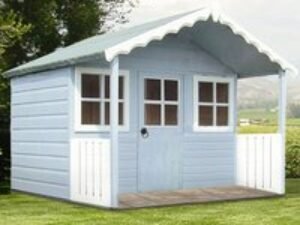 6' x 4' Shire Stork Kids Wooden Playhouse (1.69m x 1.7m)