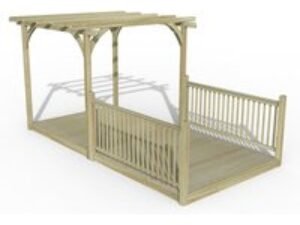 8' x 16' Forest Pergola Deck Kit No. 4 (2.4m x 4.8m)