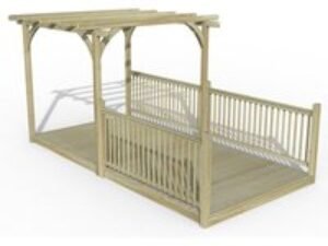 8' x 16' Forest Pergola Deck Kit No. 8 (2.4m x 4.8m)