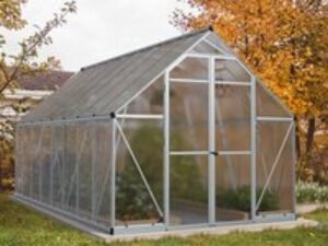 8' x 16' Palram Canopia Essence Large Walk In Aluminium Framed Greenhouse (2.44m x 4.87m)