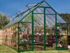 8' x 20' Palram Canopia Balance Green Greenhouse (6.07m x 2.44m)