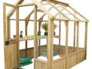 8'x6' Forest Vale Victorian Wooden Greenhouse (2.4x1.8m) - Installation Included