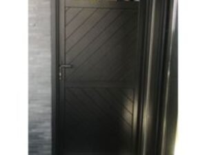 Barnstaple Premium Aluminium Side Gate - Black