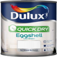 Dulux Quick Dry Eggshell Pure Brilliant White, 2.5L