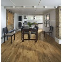 Engineered Oak Flooring Kahrs Avanti Collection Oak Erve Matt Lacquer Finish 13mm 3 Strip Square Edge Smooth Matt Lacquer Finish 2423mm x 200mm x 13mm