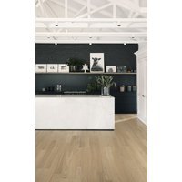 Engineered Oak Flooring Kahrs Life Whole Grain 2-Strip 7mm 2 Strip Square Edge Smooth Matt Lacquer Finish 1225mm x 193mm x 7mm