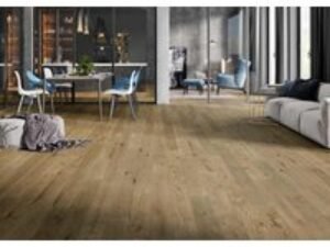 Engineered Oak Flooring Natura Northbay 14mm 1 Strip Microbevelled Edge Textured Matt Lacquer Finish 2200mm x 155mm x 14mm