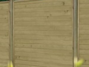 Forest 6' x 6' Pressure Treated Tongue and Groove Fence Panel (1.83m x 1.83m)