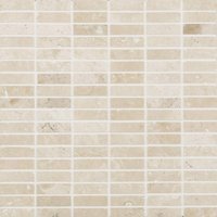 Johnson Tiles Natural Mosaics Travertine Polished Stone Wall Tile Beige AA072NSMCT1AP05
