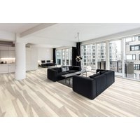 Light Engineered Ash Flooring Kahrs Lux Flow 15mm 1 Strip Square Edge Textured Matt Lacquer Finish 2420mm x 187mm x 15mm