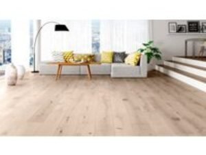 Light Engineered Oak Flooring Ironbark Sands 20mm 1 Strip Microbevelled Edge Textured Matt Lacquer Finish 2200mm x 190mm x 20mm