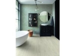Light Oak Effect Waterproof Laminate Flooring Quickstep Capture Soft Patina Oak SIG4748 9mm Bevelled Edge Uniclic Textured Surface