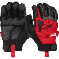 Milwaukee Impact Demolition Work Gloves Black / Red M