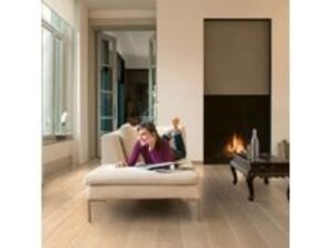 Oak Effect Laminate Flooring Quickstep Largo White Varnished Oak LPU1283 9.5mm Bevelled Edge Uniclic Smooth Surface 2050mm x 205mm x 9.5mm